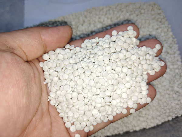 亳州白色HDPE再生塑料颗粒