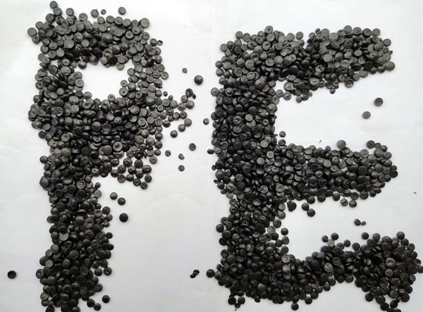 亳州黑色hdpe拉管再生颗粒